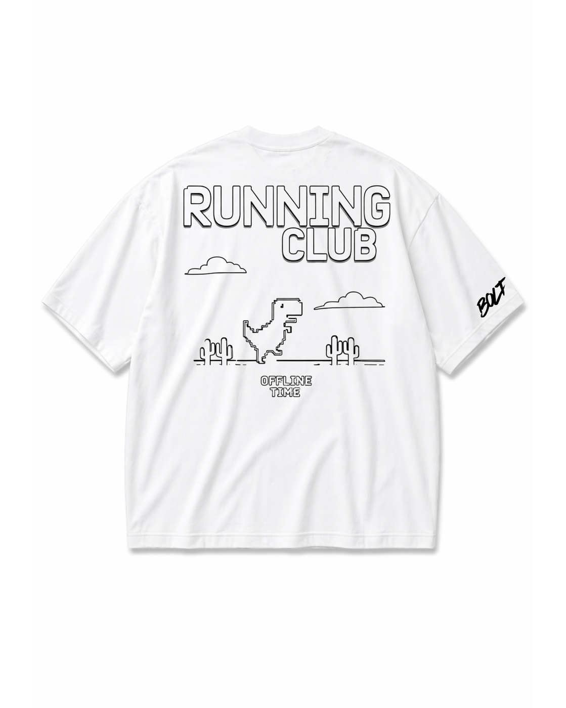 RUNNING CLUB — Offline White