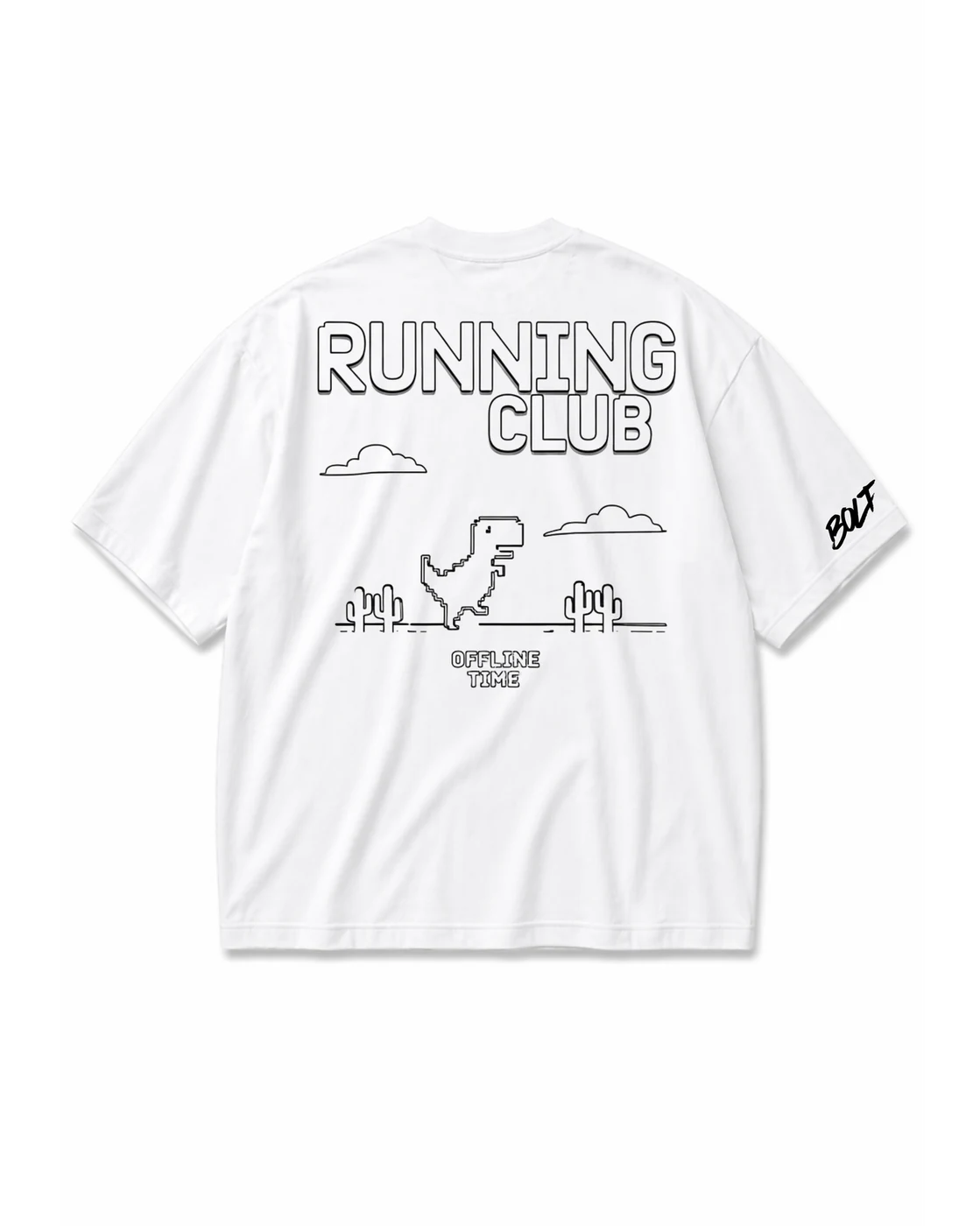 RUNNING CLUB — Offline White